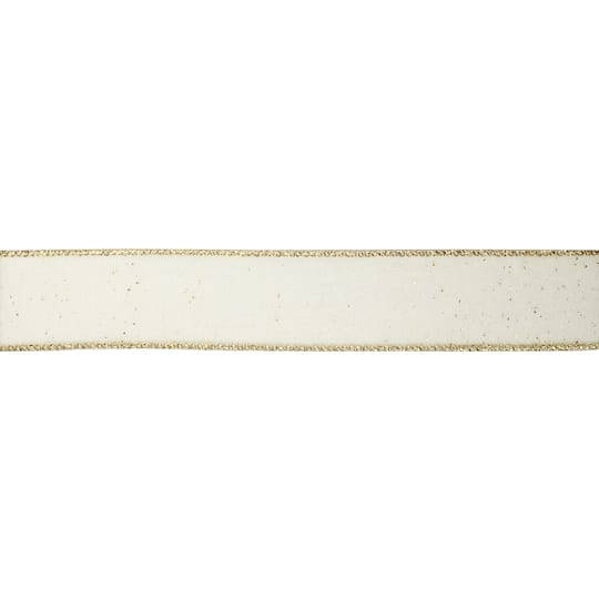 1.5" x 3yd. Sheer Wired Sparkle Ribbon by Celebrate It®